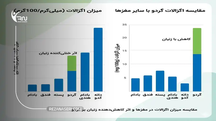 نحوه مصرف زنیان و گردو برای کلیه
