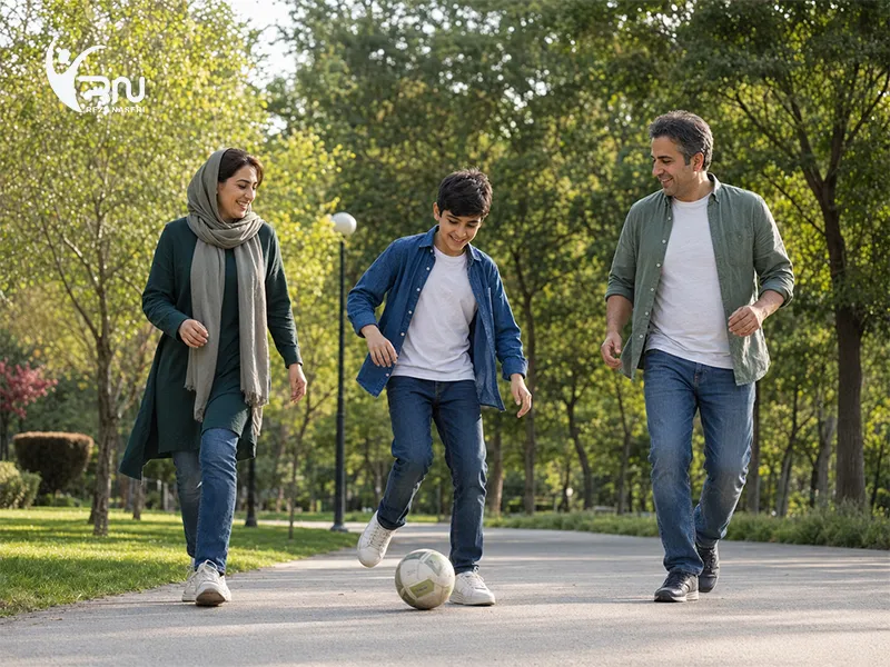 فعالیت بدنی خانوادگی برای کمک به کنترل وزن کودکان