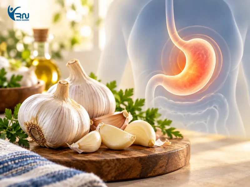 مضرات خوردن سیر خام ناشتا و احتمال ناراحتی معده و دستگاه گوارش