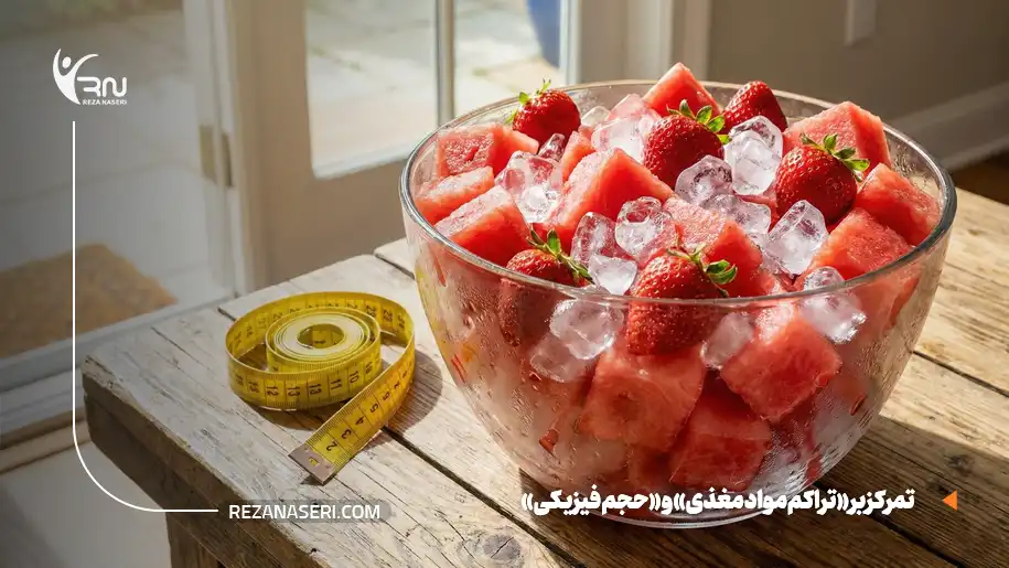 استفاده از میوه در دوره کات در بدنسازی