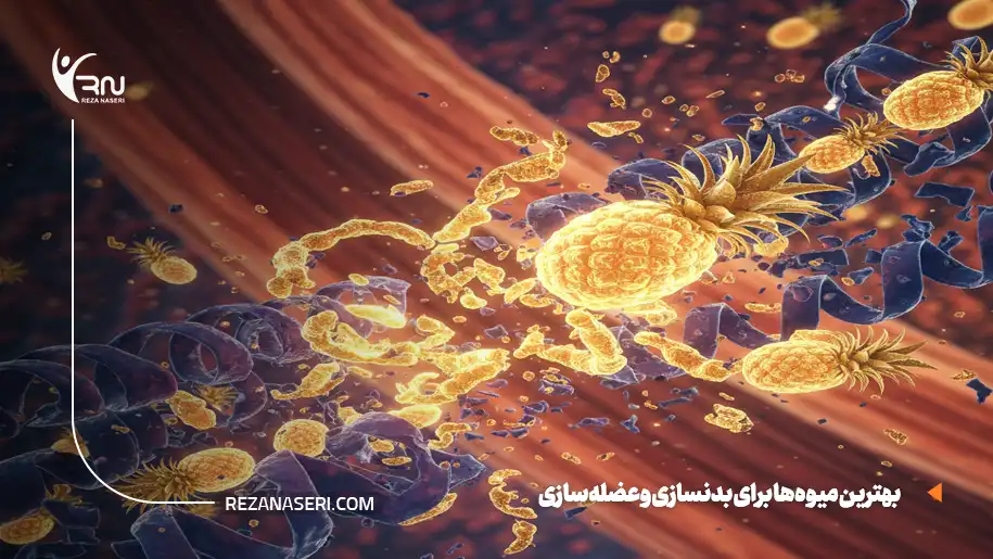 بهترین میوه ها برای عضله سازی